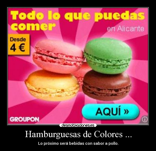 Hamburguesas de Colores ... - 