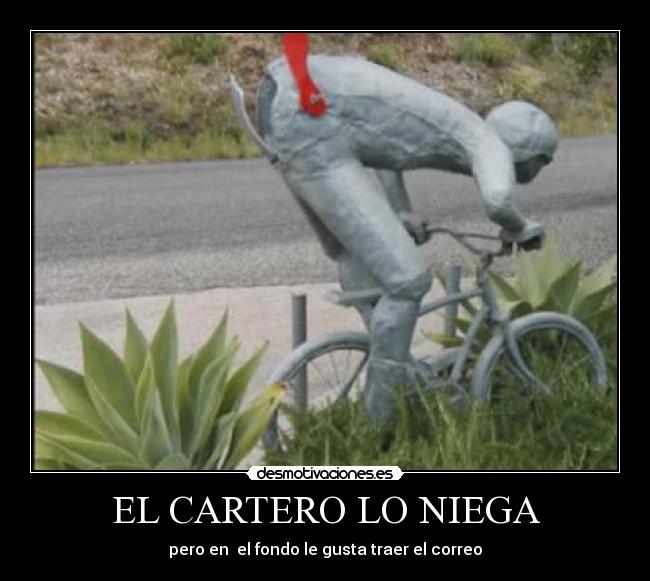 EL CARTERO LO NIEGA -