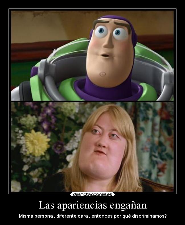 Las apariencias engañan -