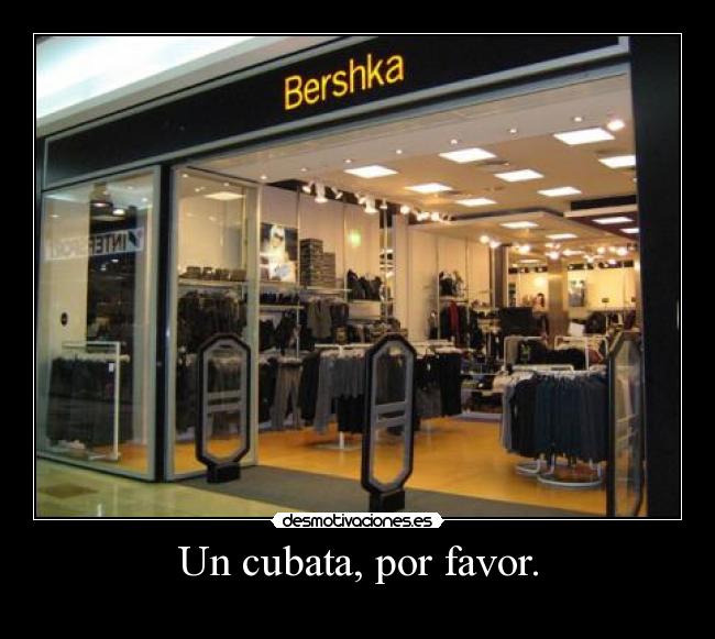 Un cubata, por favor. -