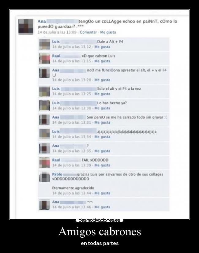 Amigos cabrones - 