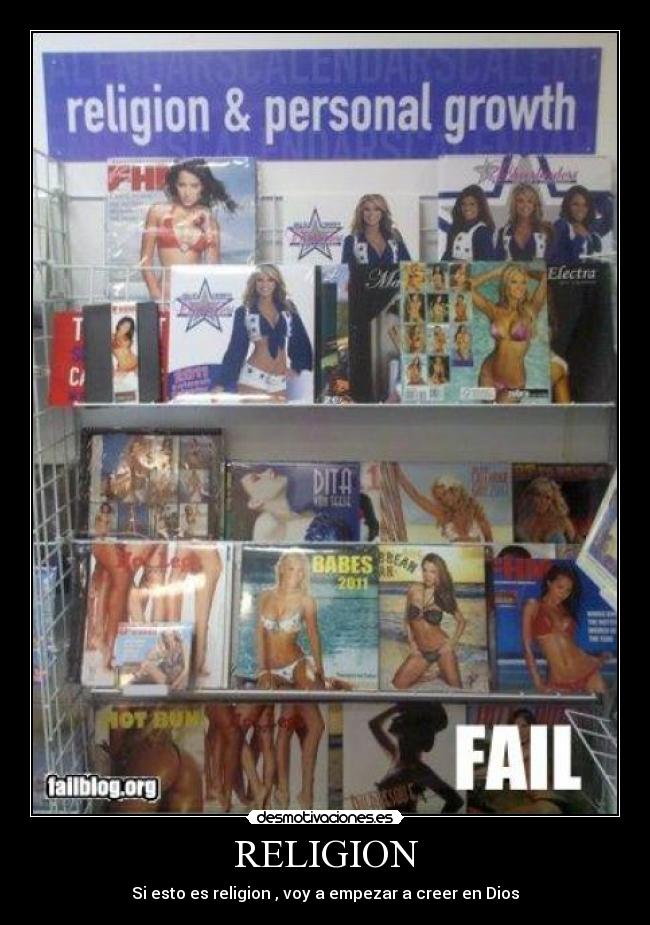 RELIGION - Si esto es religion , voy a empezar a creer en Dios