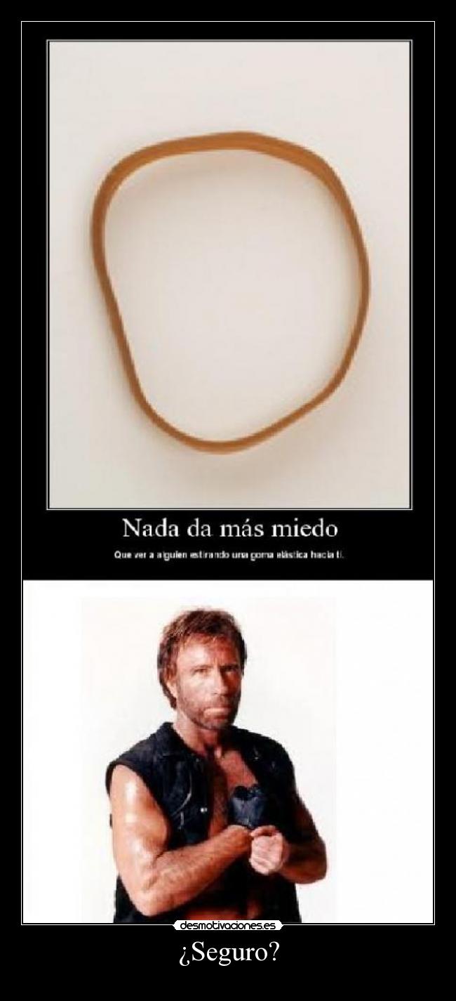 ¿Seguro? - 