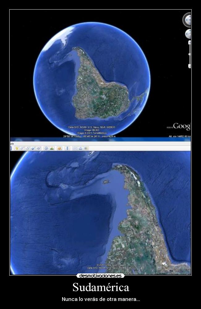 Sudamérica - Nunca lo verás de otra manera...