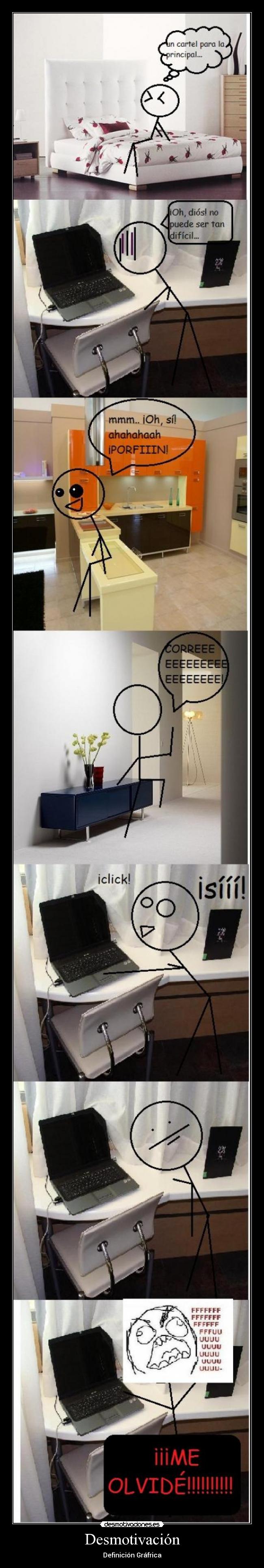 Desmotivación - Definición Gráfrica