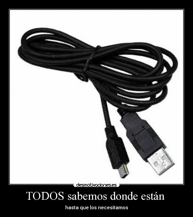 TODOS sabemos donde están  - 