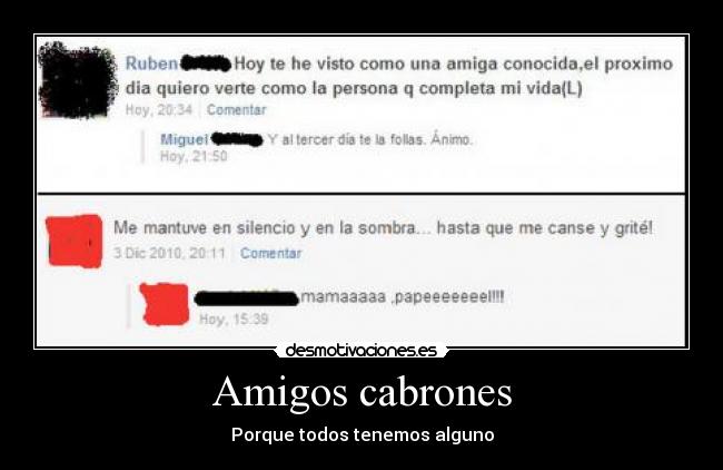 Amigos cabrones - 