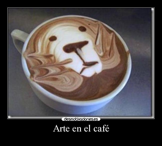 Arte en el café - 
