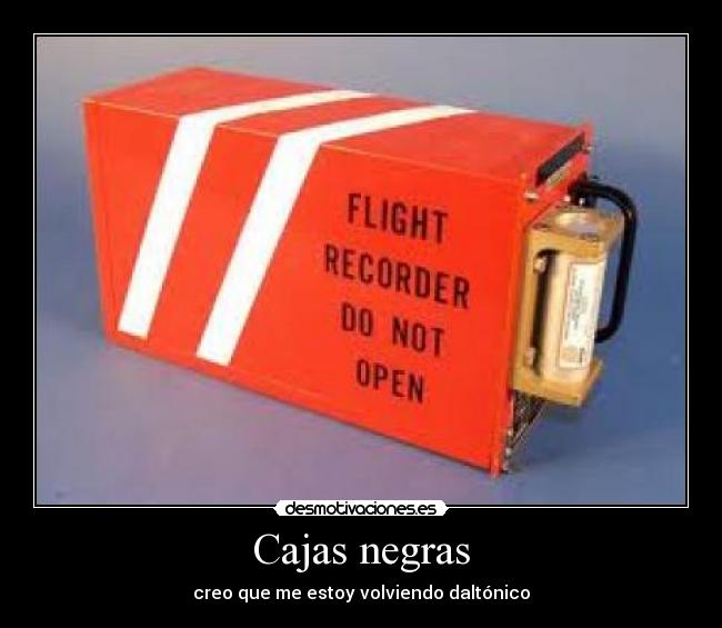 Cajas negras -