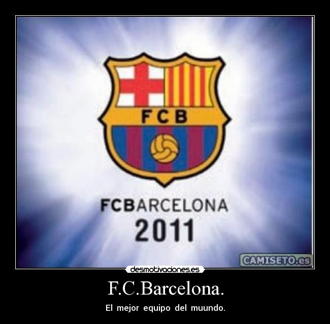 F.C.Barcelona. -
