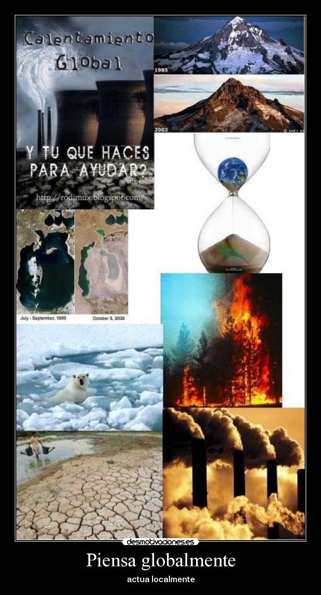 Piensa globalmente - 