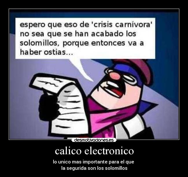 calico electronico -