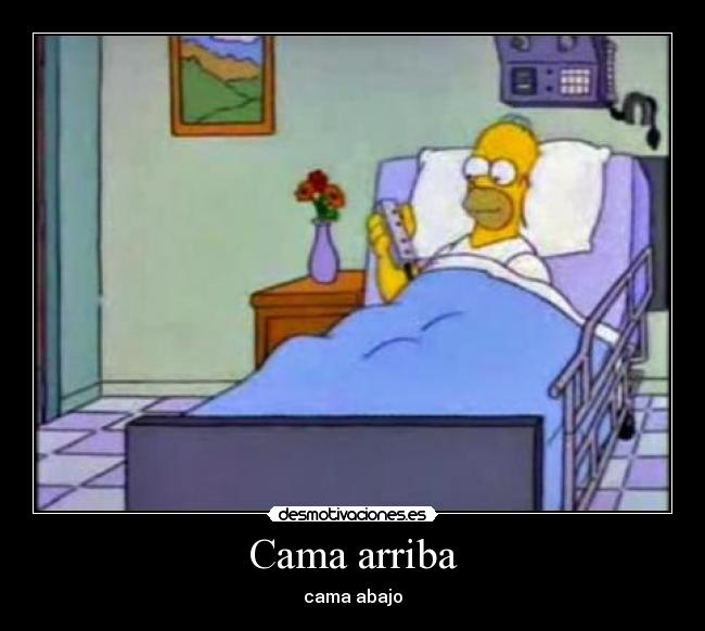 Cama arriba -