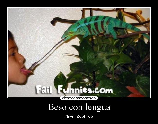 Beso con lengua - 