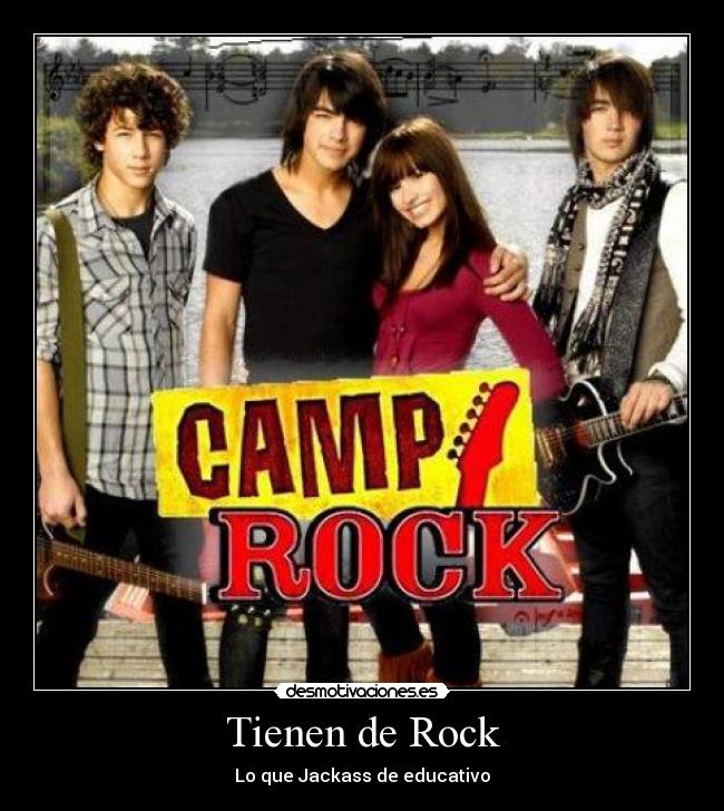 carteles rock tienen rock desmotivaciones