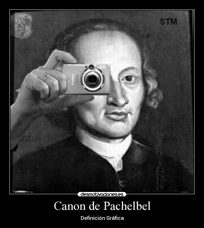 Canon de Pachelbel - Definición Gráfica