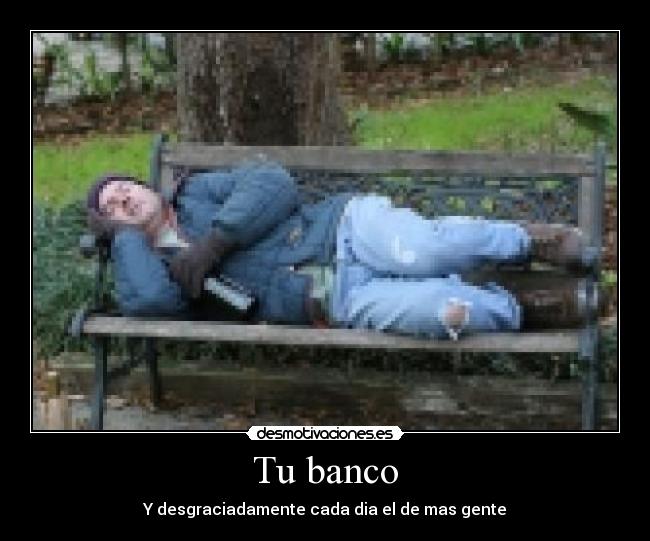 carteles banco desmotivaciones