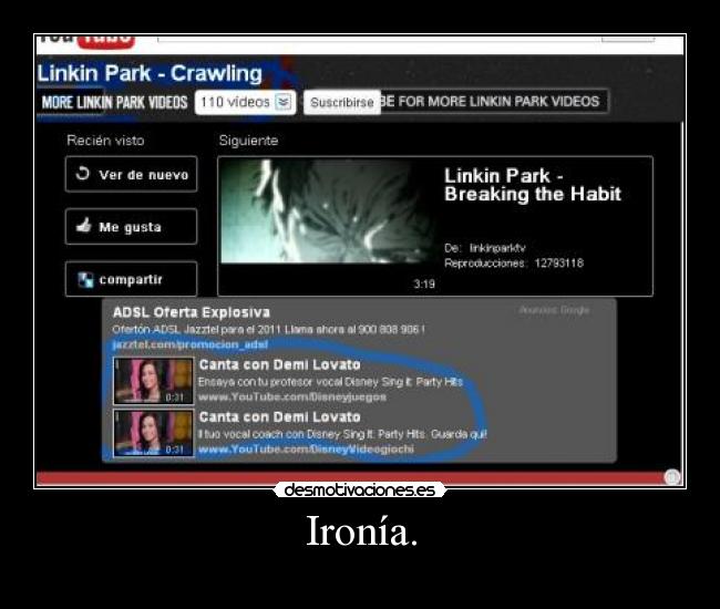 Ironía. -