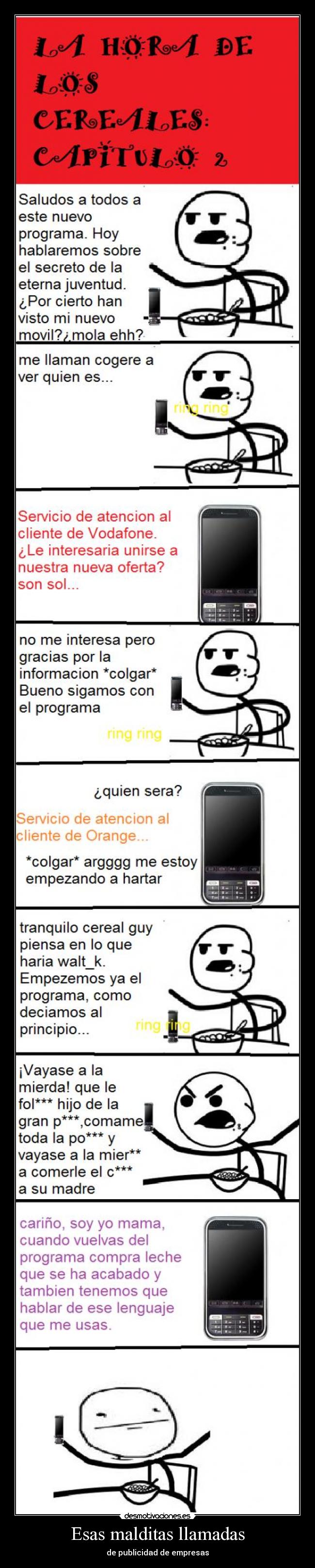 Esas malditas llamadas -