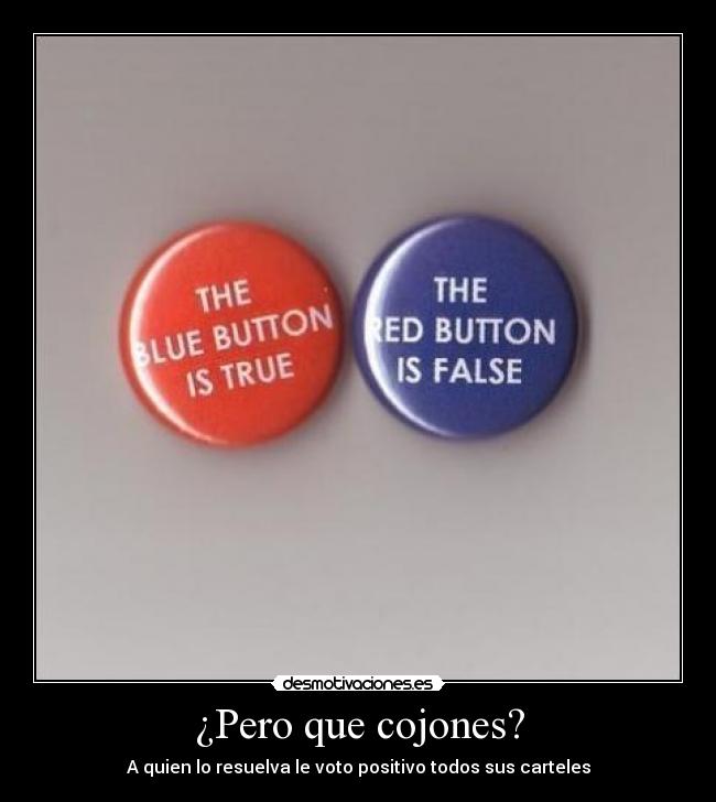 ¿Pero que cojones? - 