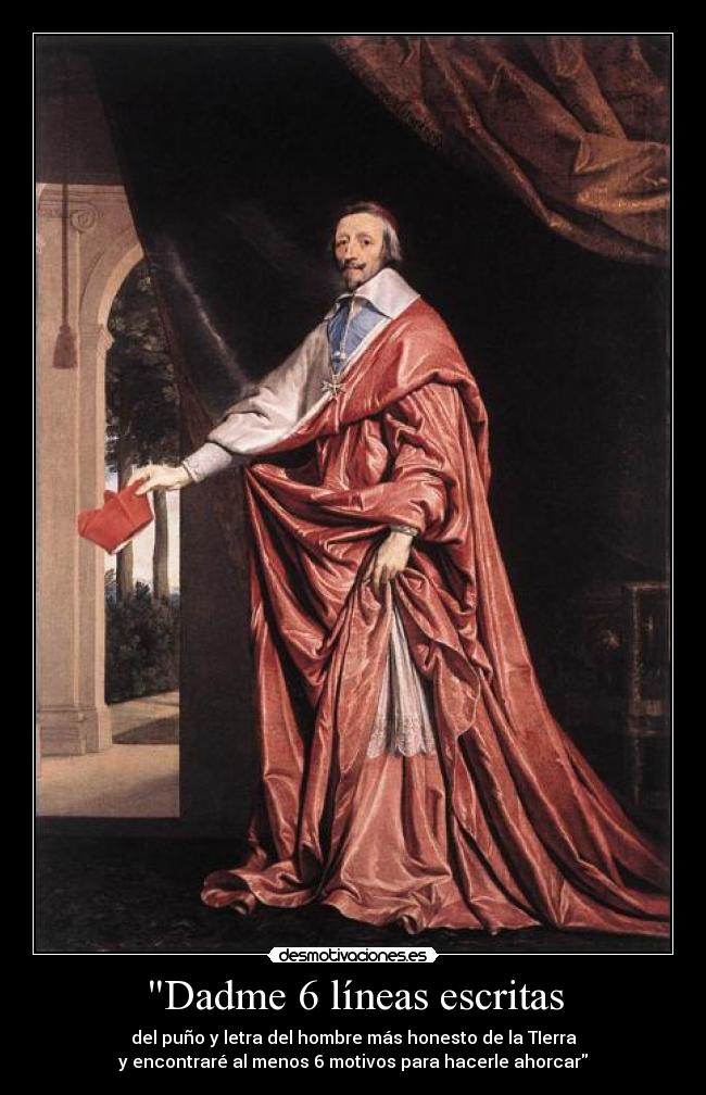 Dadme 6 líneas escritas -