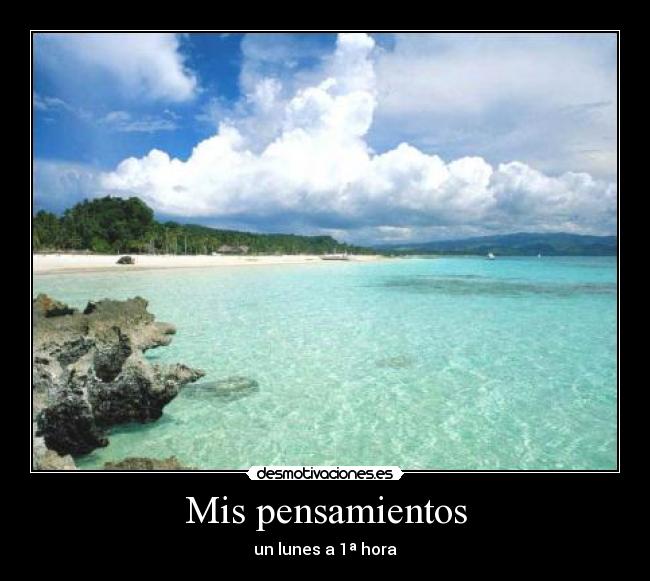 Mis pensamientos - 