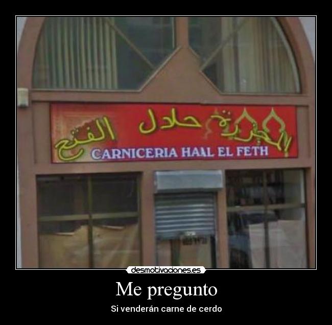 carteles carniceria cerdo desmotivaciones