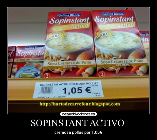 SOPINSTANT ACTIVO -