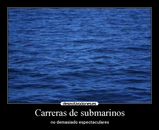 Carreras de submarinos -