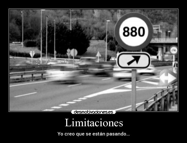 Limitaciones - 
