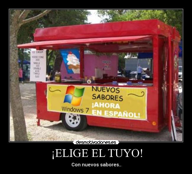 ¡ELIGE EL TUYO! - Con nuevos sabores..