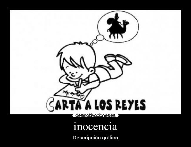 inocencia - Descripción gráfica