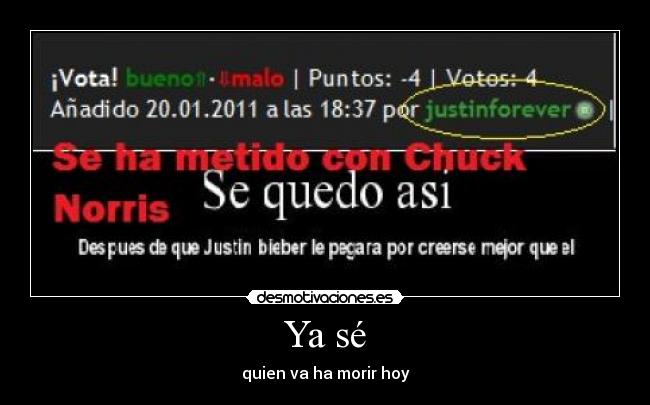 carteles chuck norris justin bieber cartel desmotivaciones