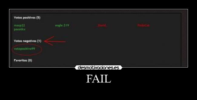 FAIL - 