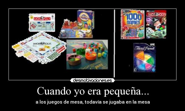 carteles juegos mesa tecnologias desmotivaciones
