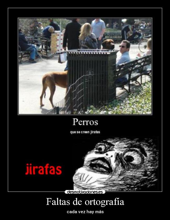 Faltas de ortografía -