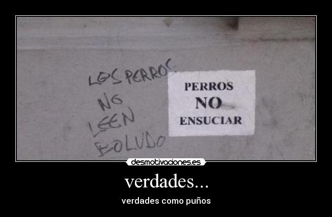 verdades... -