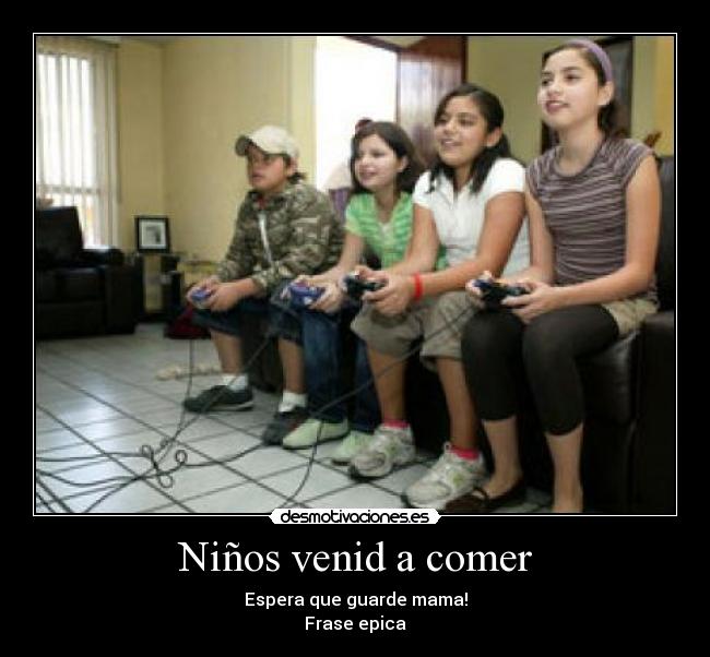 Niños venid a comer -