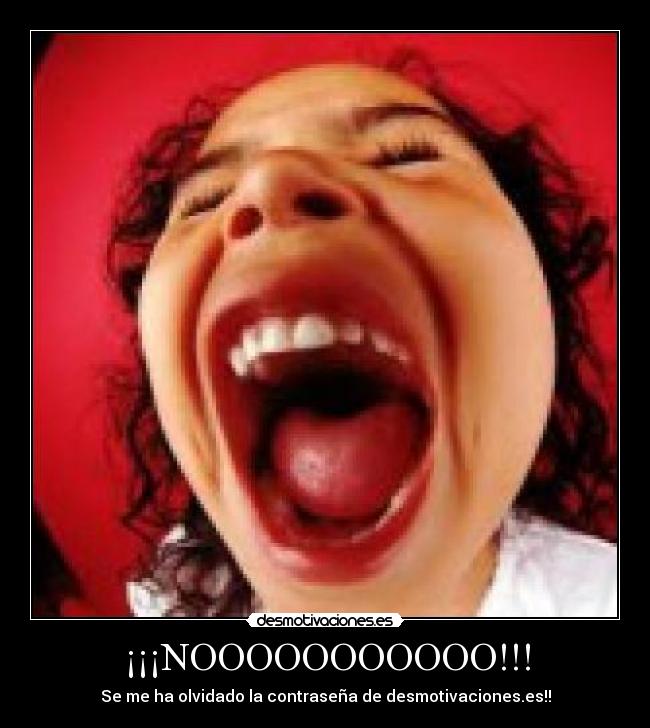 ¡¡¡NOOOOOOOOOOO!!! - 