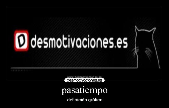 pasatiempo - definición gráfica