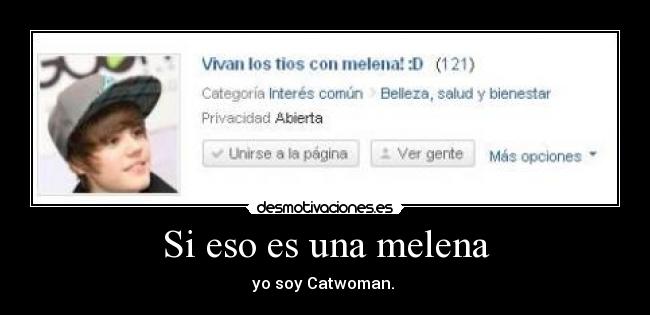 Si eso es una melena - 