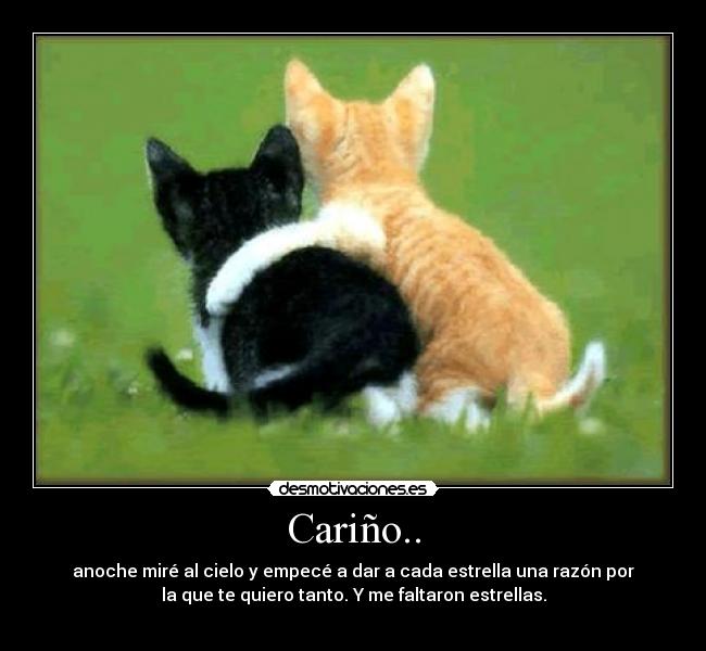 Cariño.. -