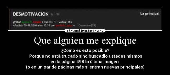 Que alguien me explique -