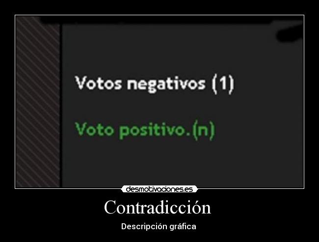 Contradicción  - 