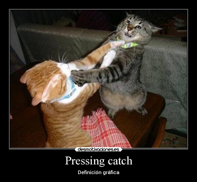 Pressing catch - Definición gráfica