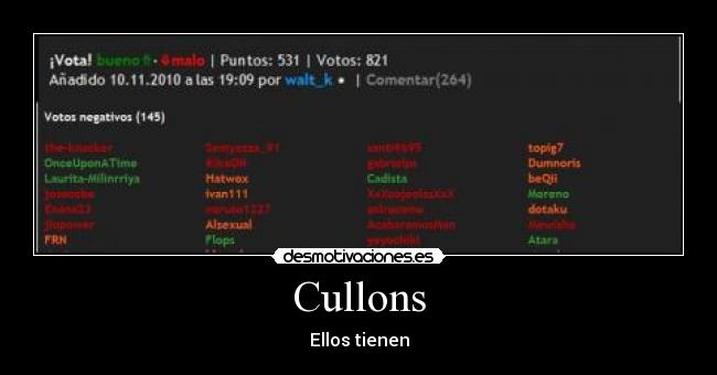Cullons - 