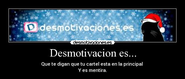 Desmotivacion es... - 
