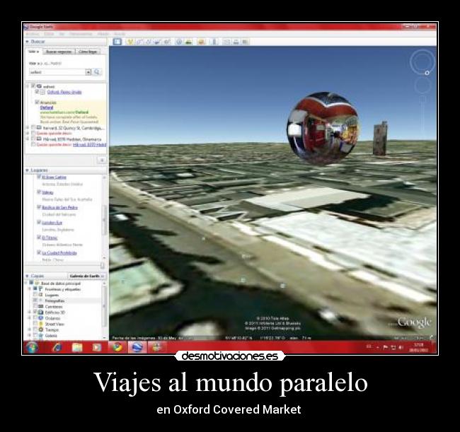 Viajes al mundo paralelo - en Oxford Covered Market 