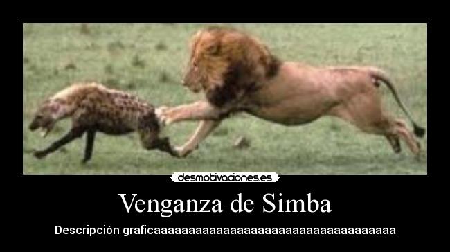 Venganza de Simba -