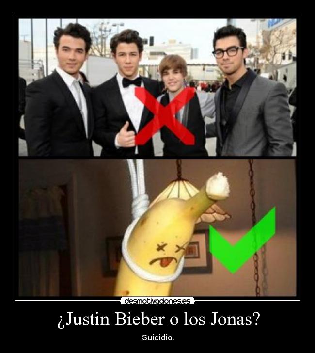 ¿Justin Bieber o los Jonas? - 